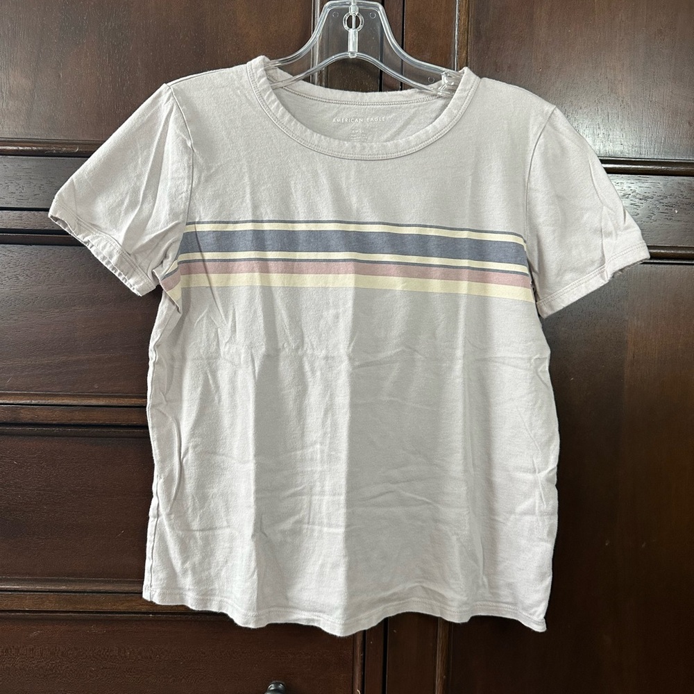 American Eagle Outfitters Light PurpleT-Shirt